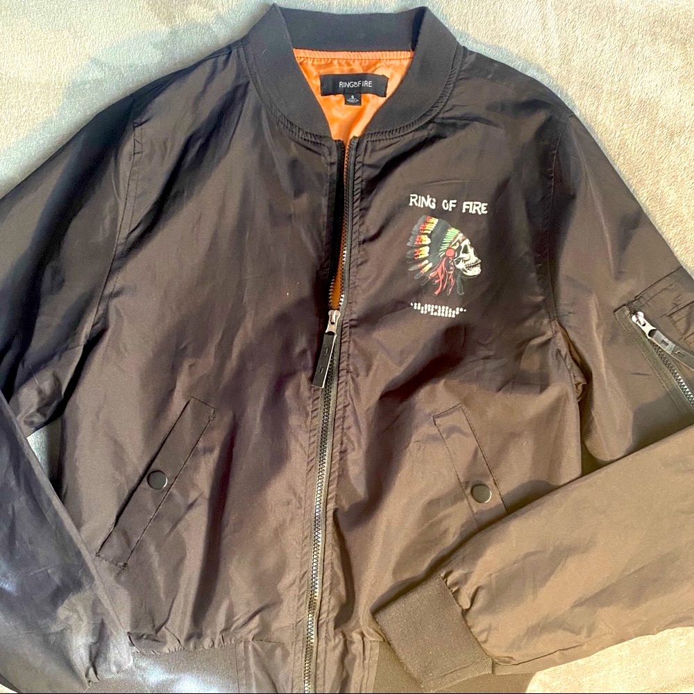 Native American bomber jacket 💀